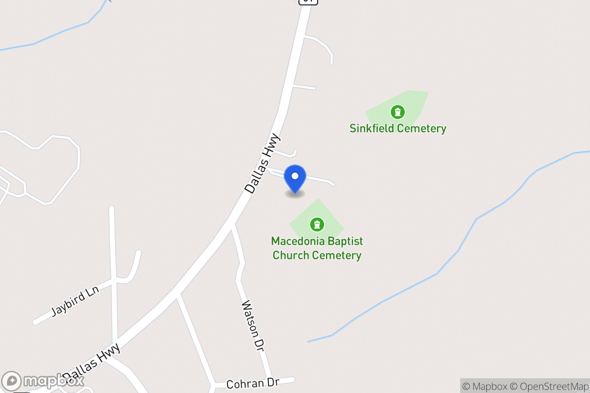 Map of 1245 Dallas Hwy