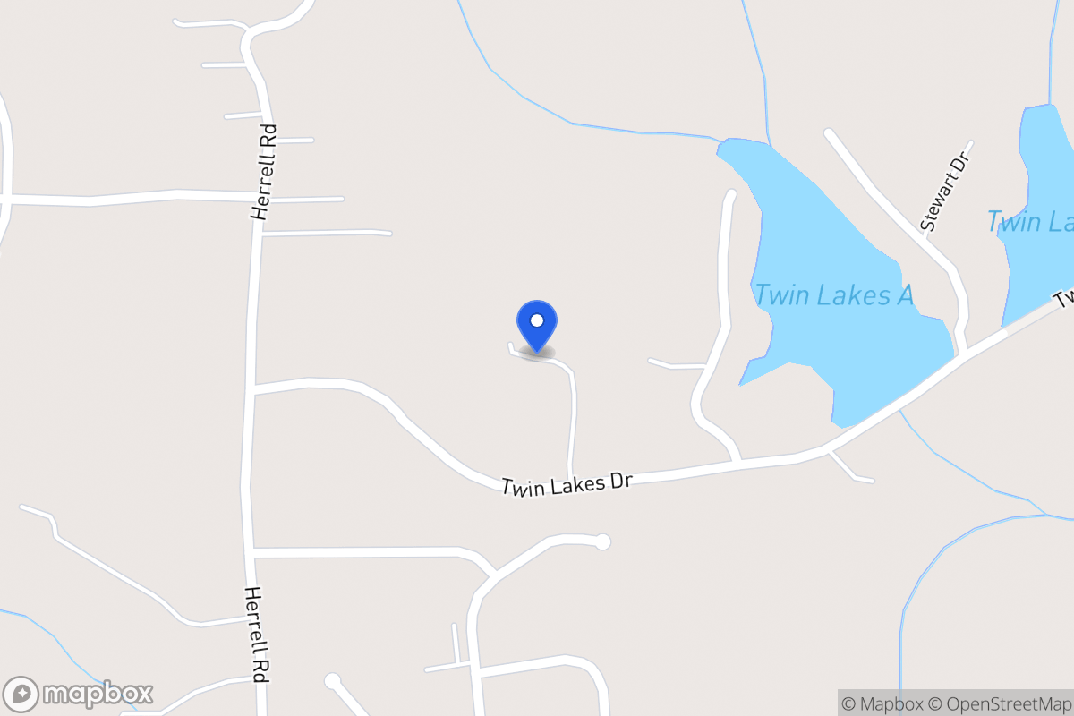 Map of 112 Twin Lakes Dr