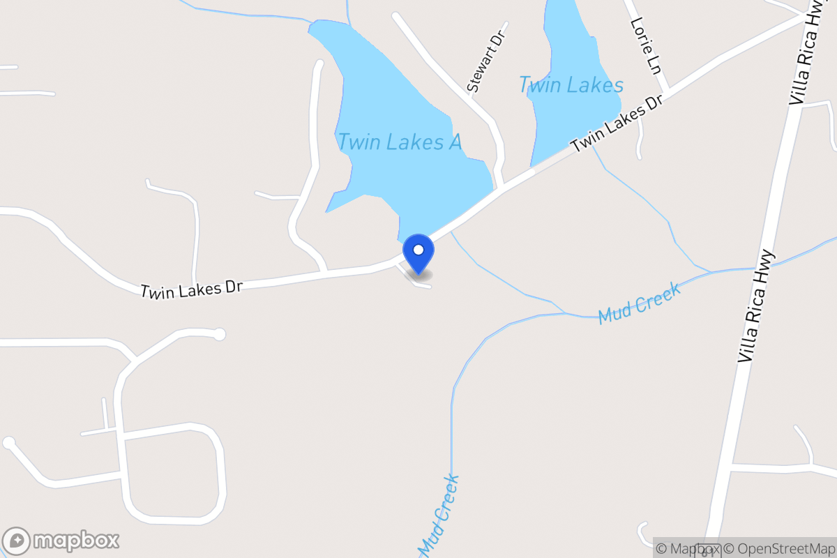 Map of 183 Twin Lakes Dr