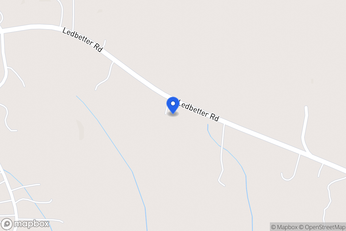 Map of 911 Ledbetter Rd