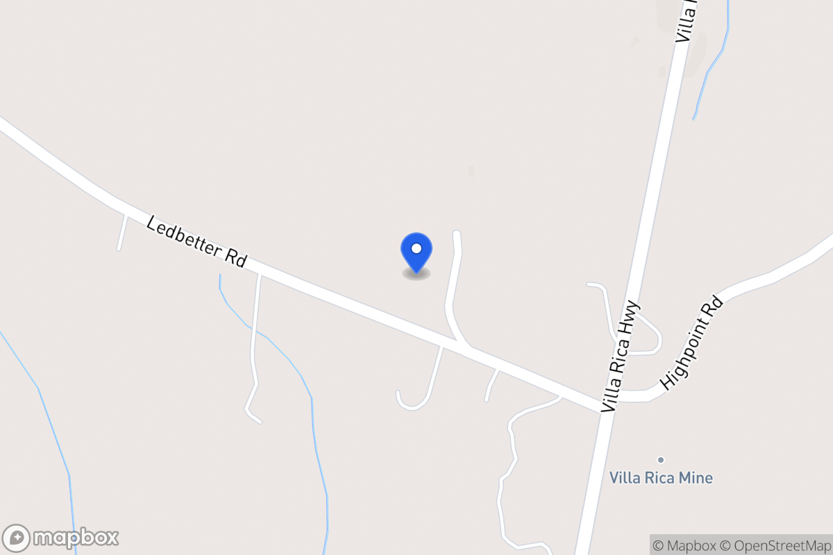 Map of 975 Ledbetter Rd