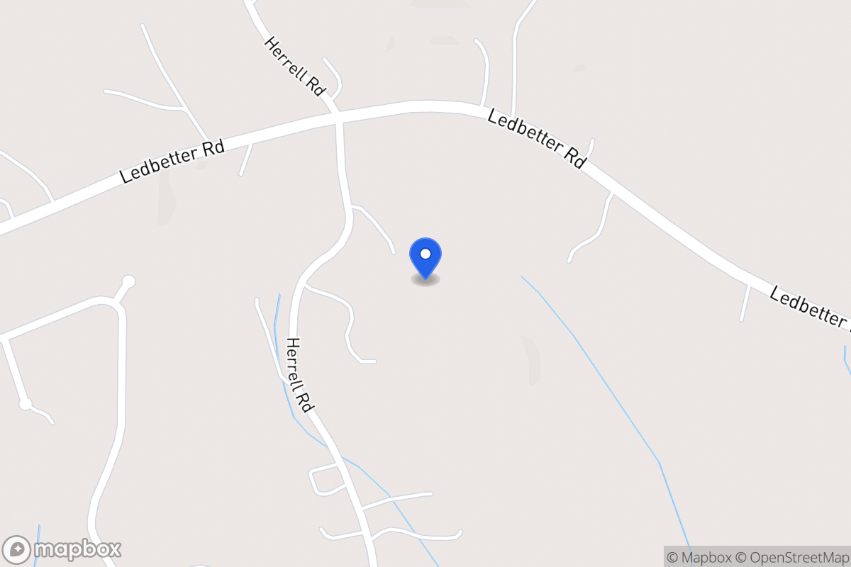 Map of 821 Herrell Rd