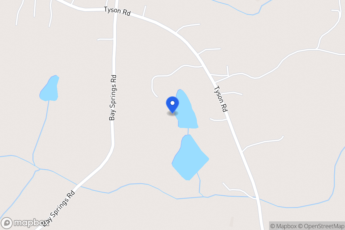 Map of 635 Tyson Rd