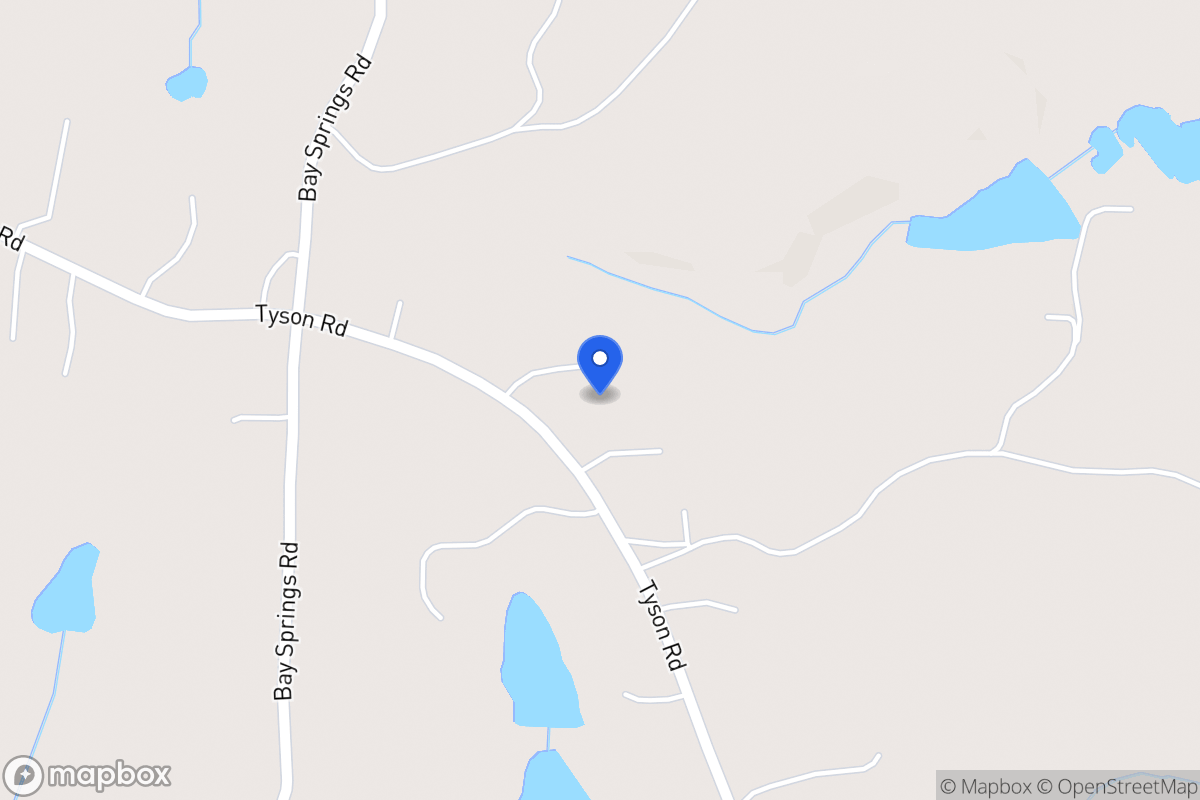Map of 532 Tyson Rd