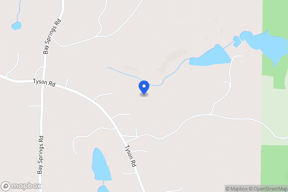 Map of 566 Tyson Rd