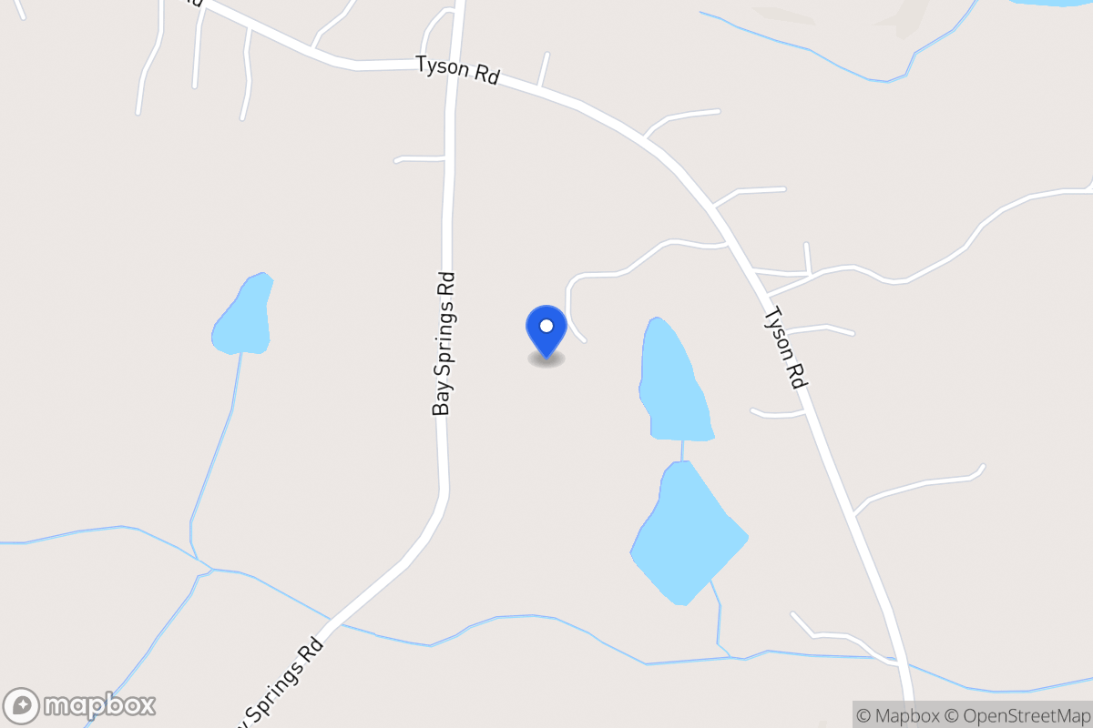 Map of 581 Tyson Rd