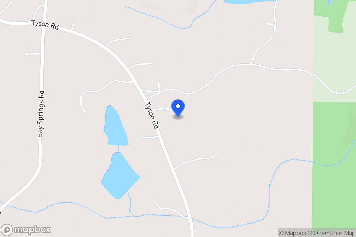 Map of 618 Tyson Rd