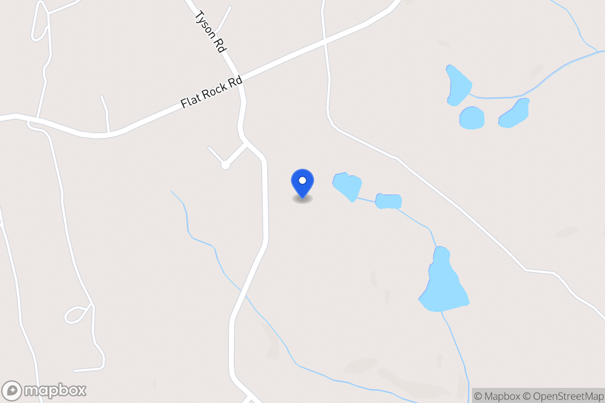 Map of 1559 Flat Rock Rd
