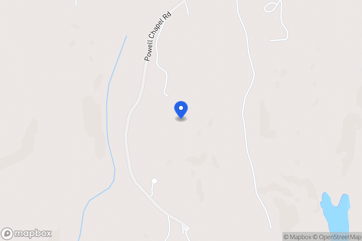 Map of 220 Powell Chapel Rd