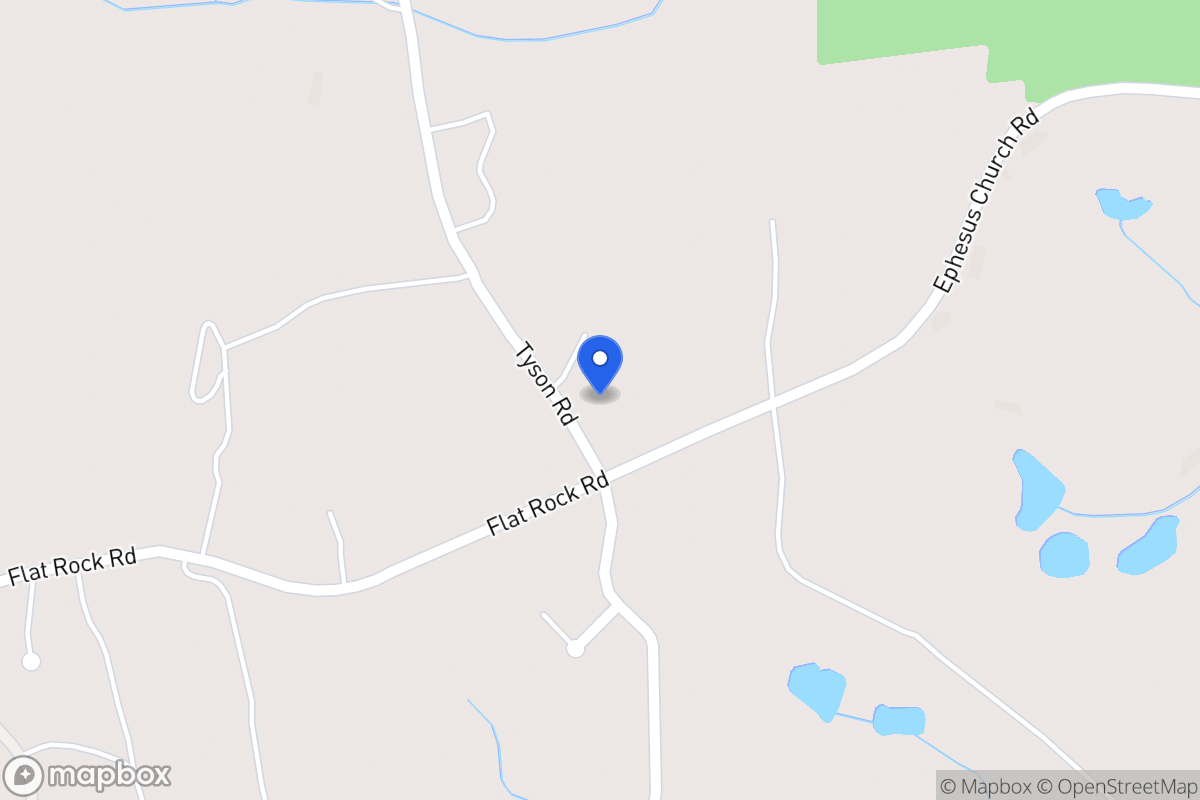 Map of 904 Tyson Rd