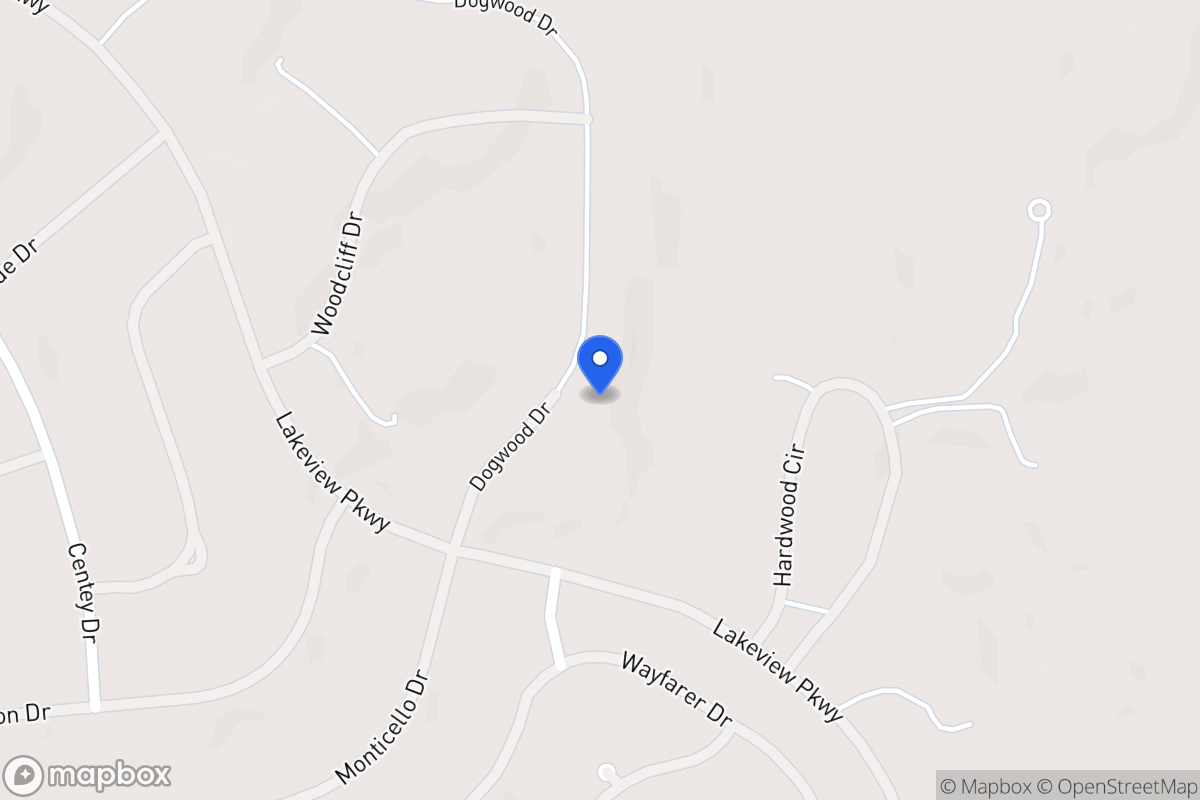 Map of 11071 Dogwood Dr
