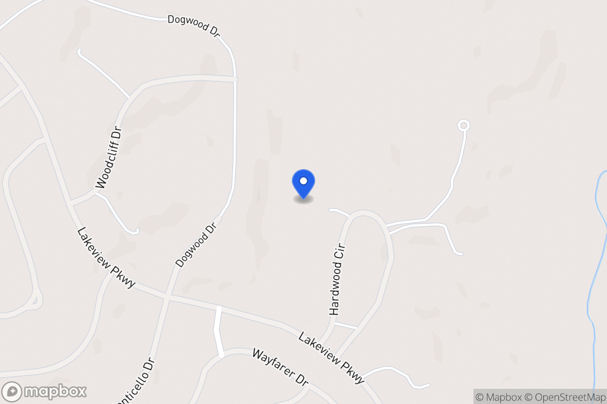 Map of 11015 Hardwood Cir