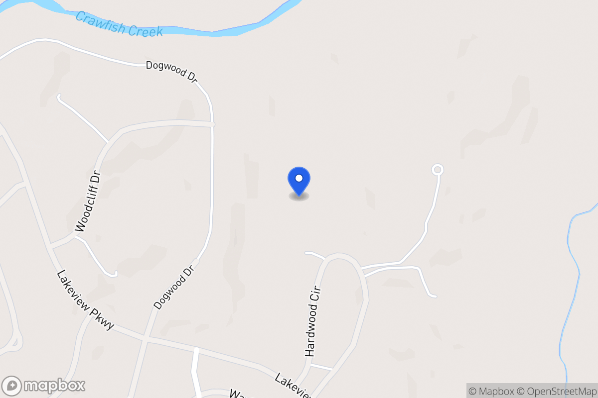 Map of Hardwood Cir