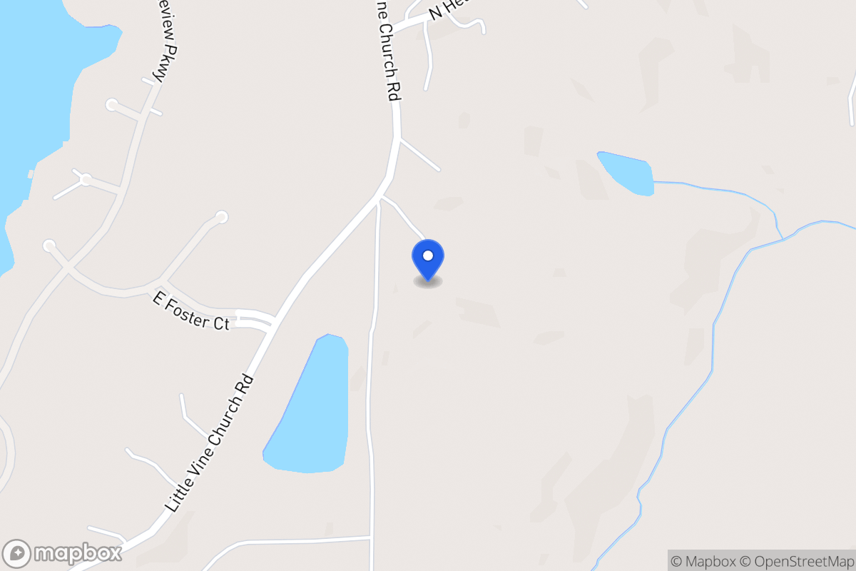 Map of 895 Little Vine Church Rd