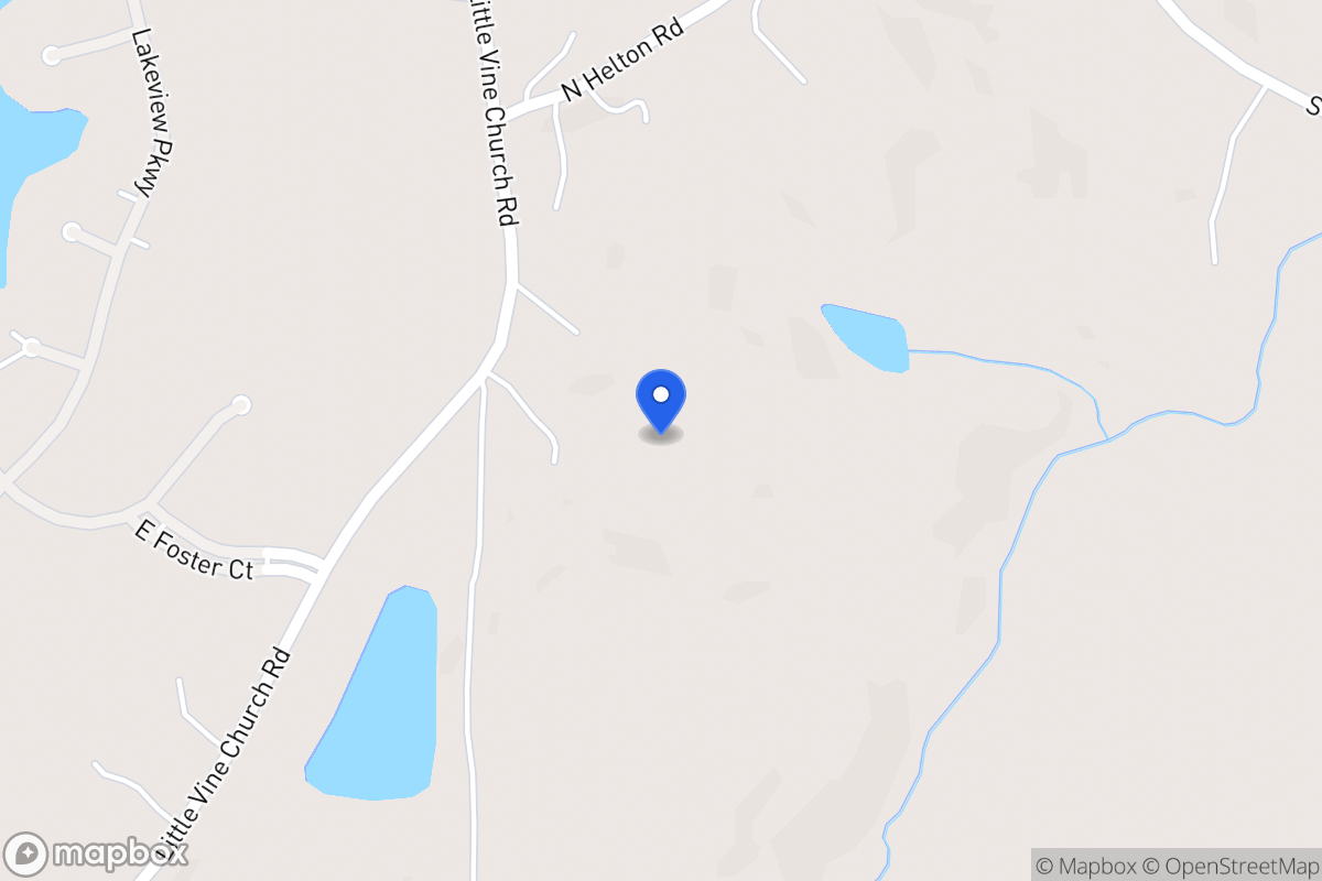 Map of 923 Little Vine Church Rd