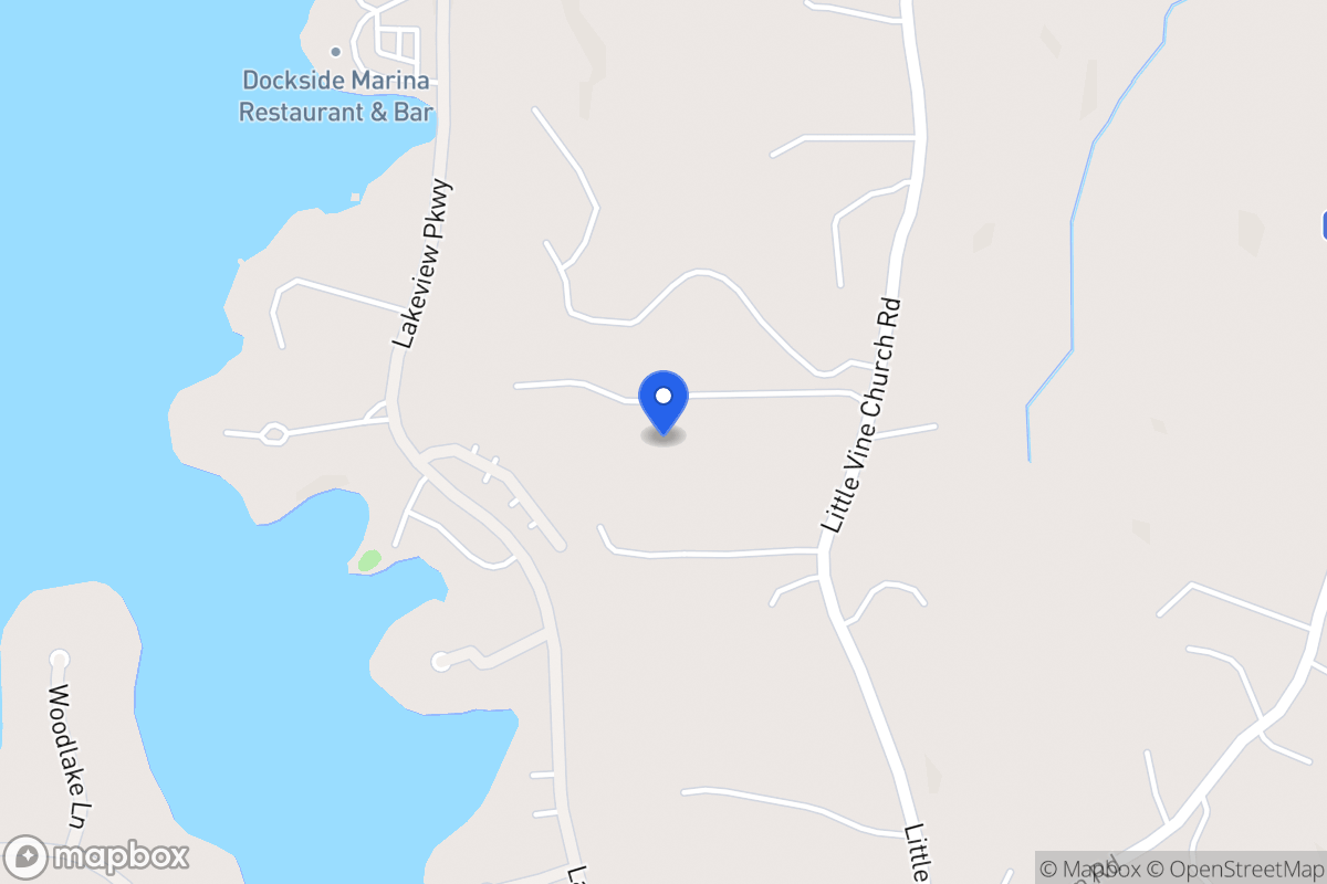 Map of 1146 Little Vine Church Rd