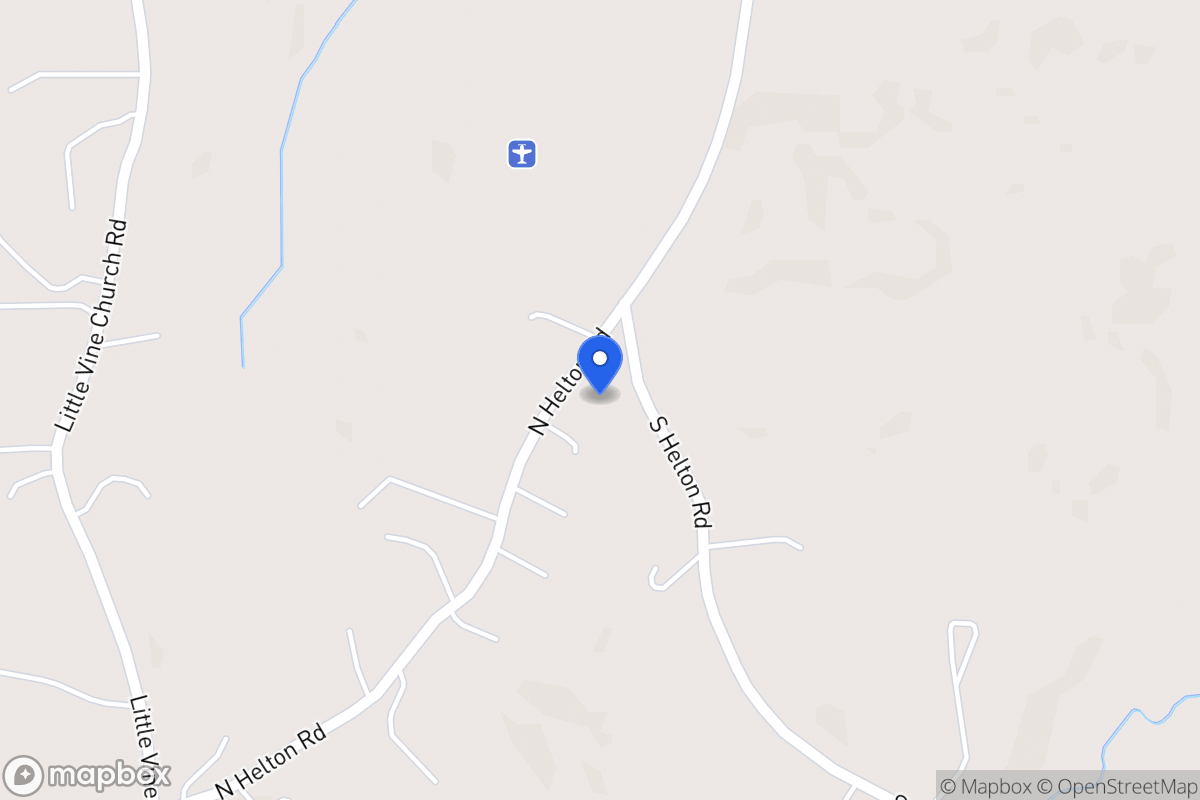 Map of 6024 N Helton Rd