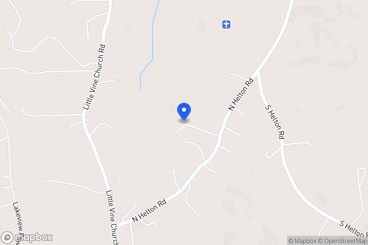 Map of 6129 N Helton Rd