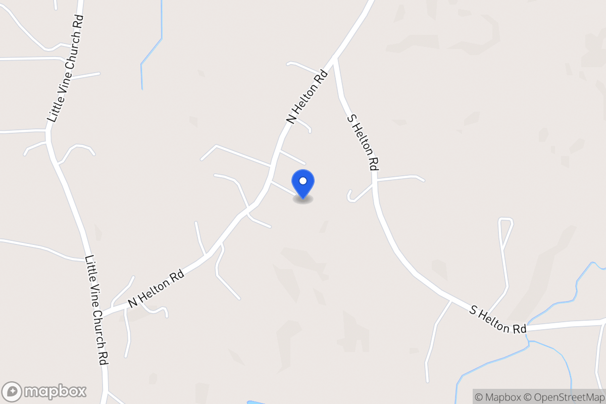 Map of 6100 N Helton Rd