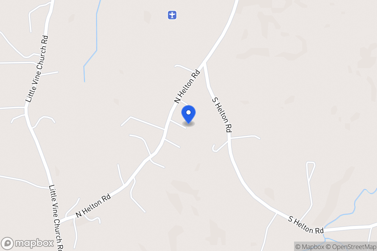 Map of 6058 N Helton Rd