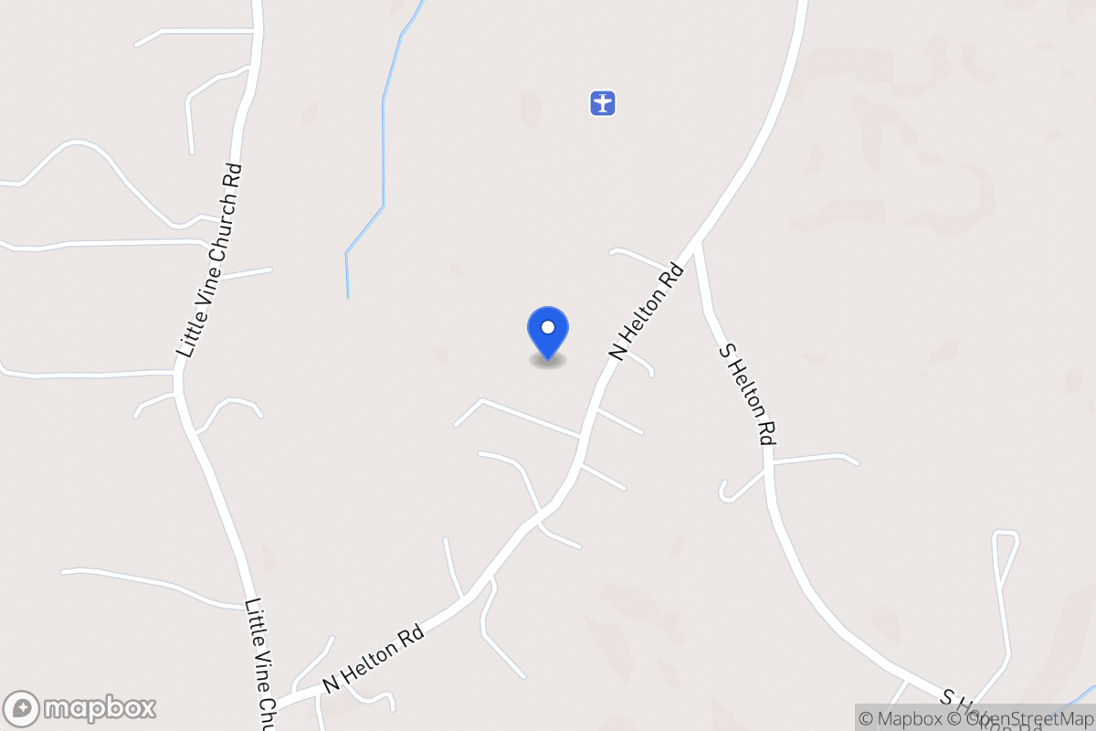 Map of 6091 N Helton Rd