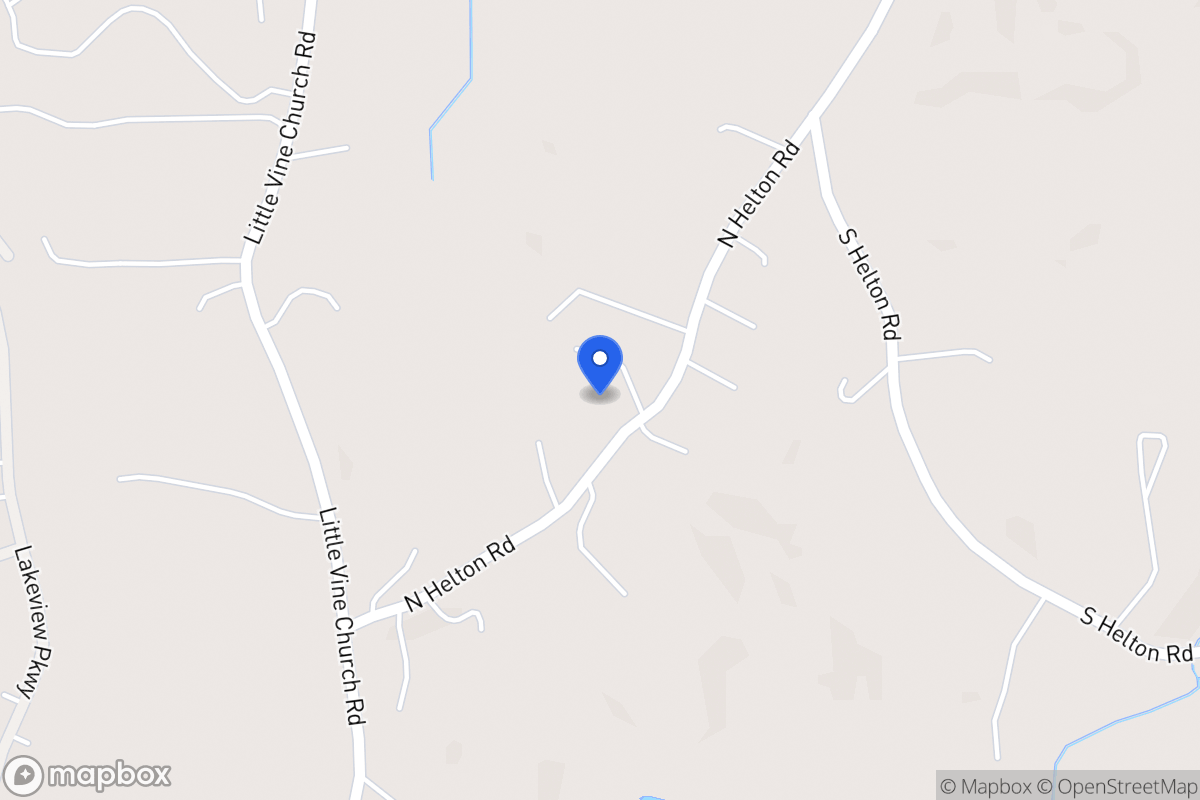Map of 6131 N Helton Rd