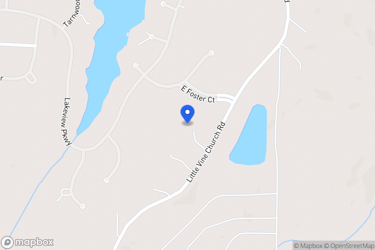 Map of 810 Little Vine Church Rd