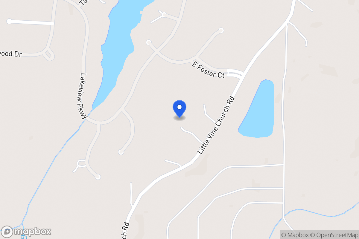 Map of 764 Little Vine Church Rd