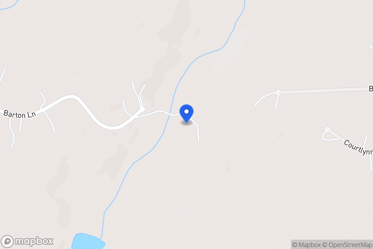Map of 497 Barton Ln