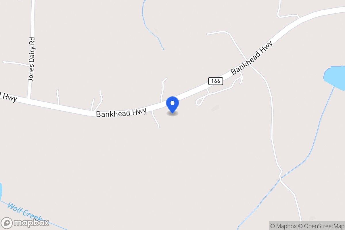 Map of 5551 E 166 Hwy