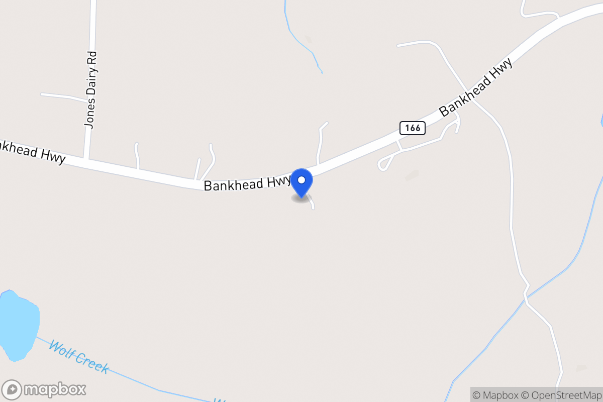 Map of 5525 E 166 Hwy