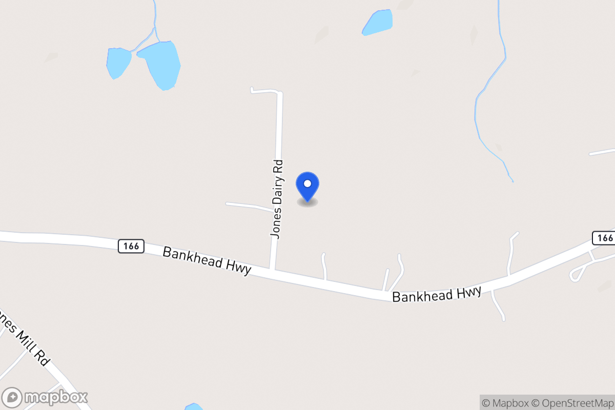 Map of 5424 E 166 Hwy
