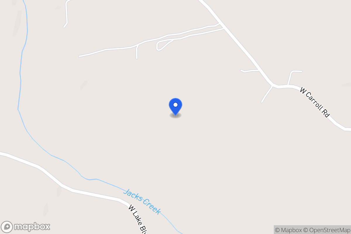 Map of W Carroll Rd
