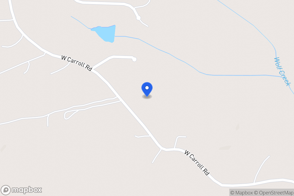 Map of 7681 W Carroll Rd
