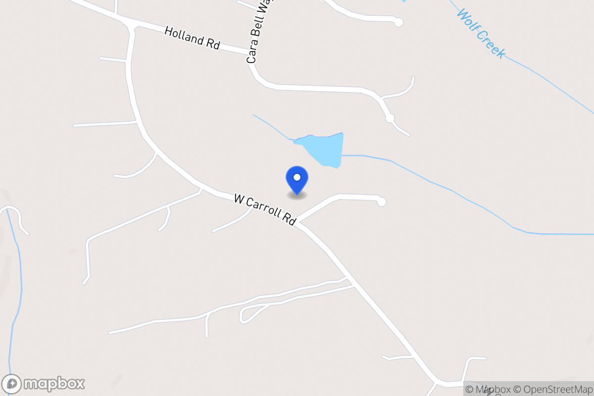 Map of 7895 W Carroll Rd