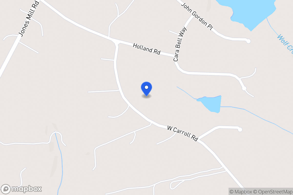 Map of 7951 W Carroll Rd