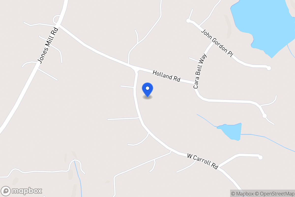 Map of 7987 W Carroll Rd