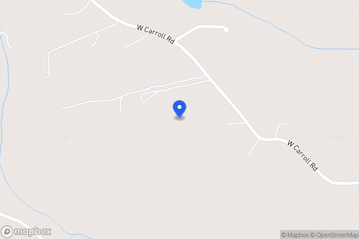 Map of 7662 W Carroll Rd