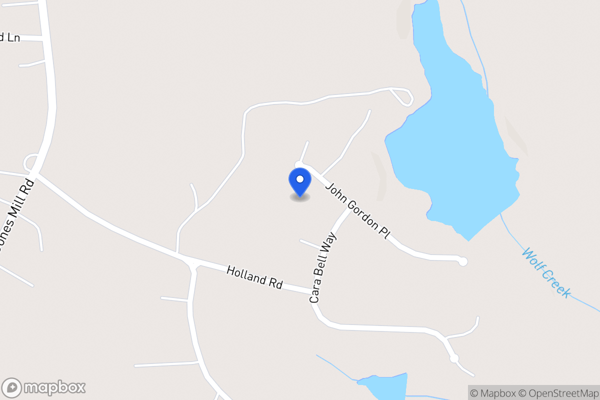 Map of 316 John Gordon Pl