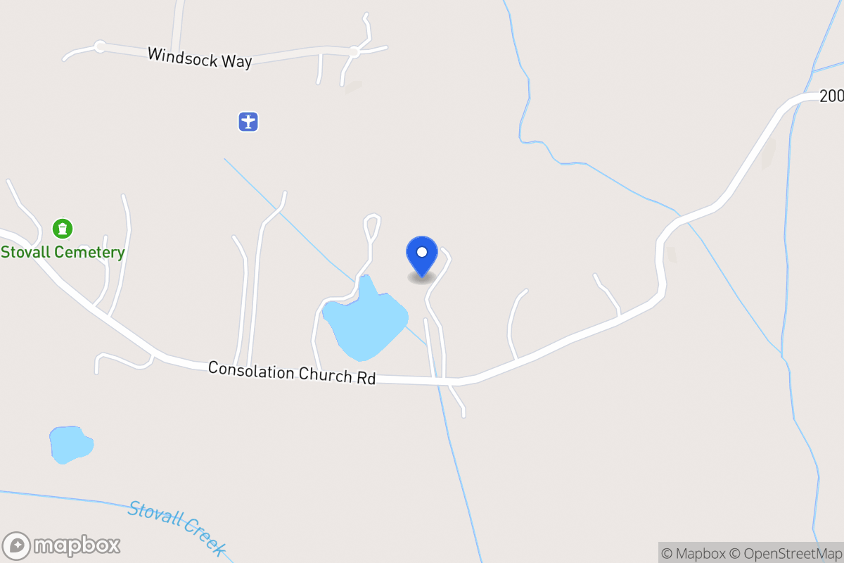 Map of 400 Consolation Church Rd