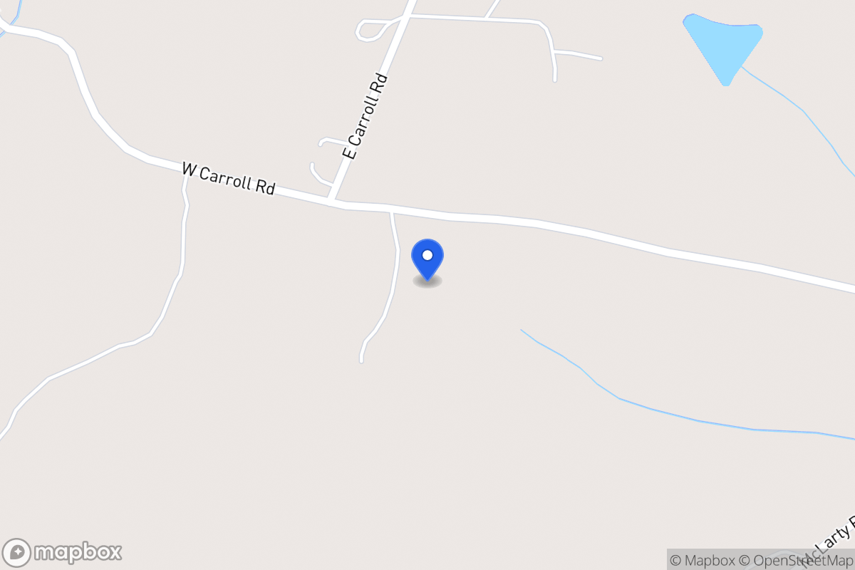 Map of 8795 W Carroll Rd