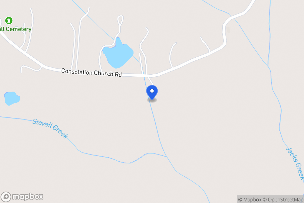 Map of 445 Consolation Church Rd