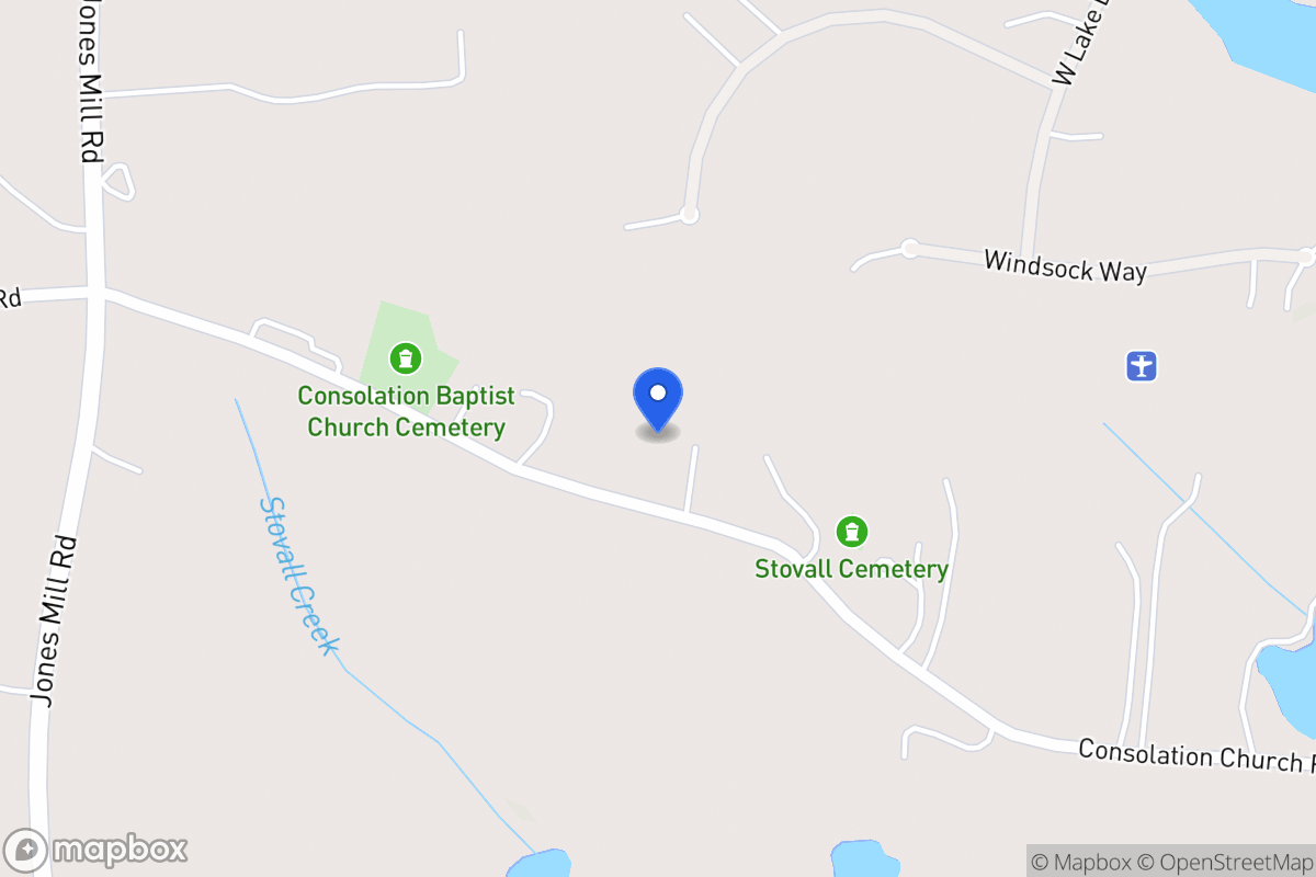 Map of 178 Consolation Church Rd