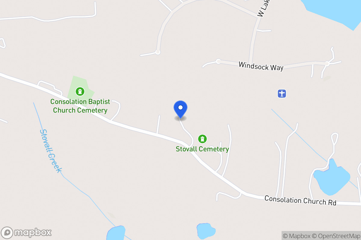 Map of 200 Consolation Church Rd