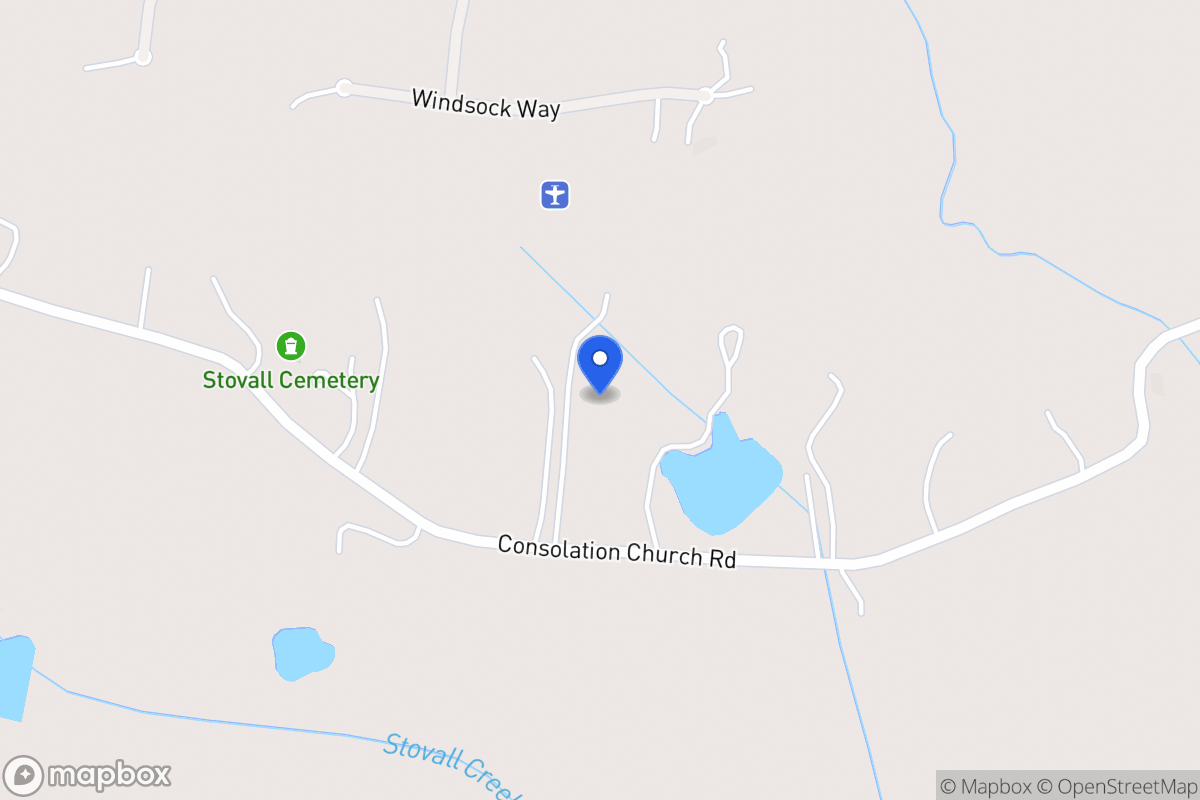 Map of 350 Consolation Church Rd