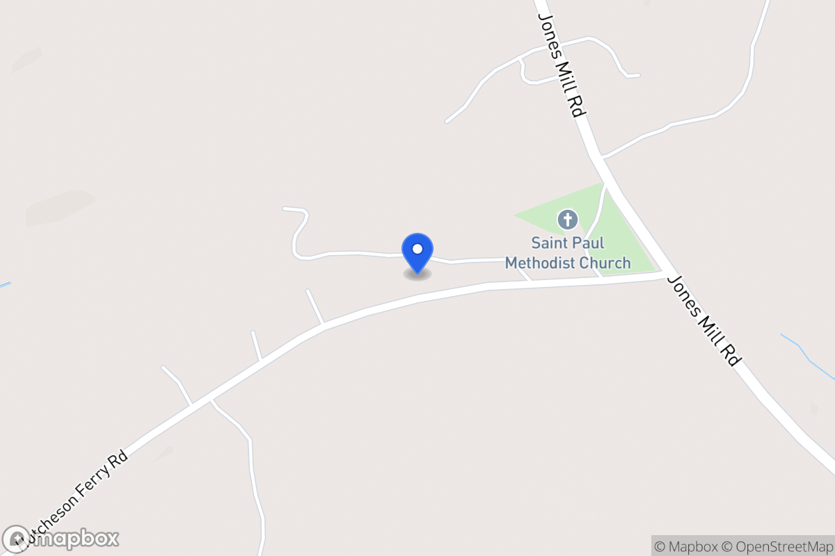 Map of 2172 Hutcheson Ferry Rd