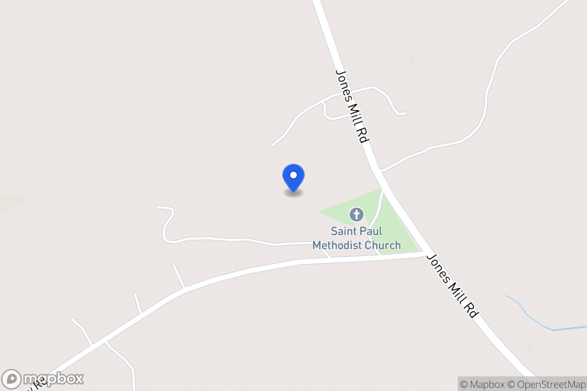 Map of 2458 Jones Mill Rd
