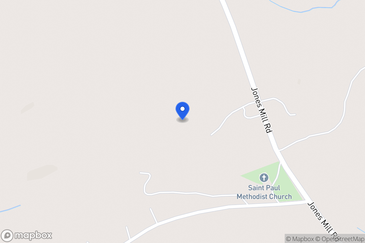 Map of 2496 Jones Mill Rd