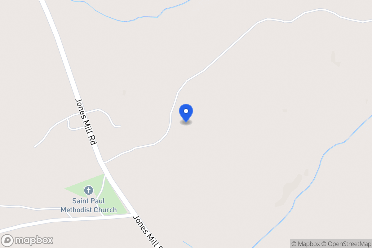 Map of 2461 Jones Mill Rd