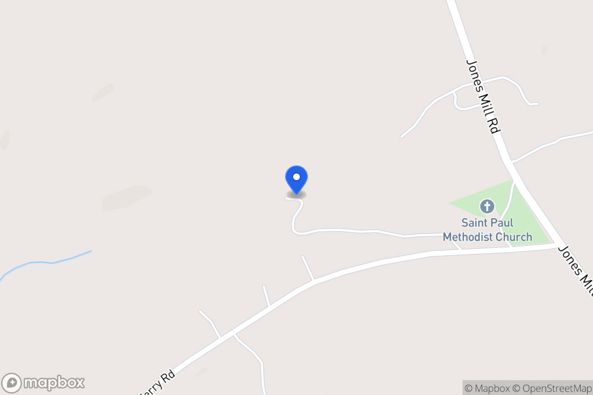 Map of 2168 Hutcheson Ferry Rd